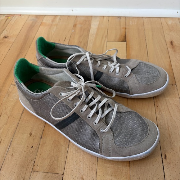 PLAE Other - Plae Prospect Stone Gray Mens Suede Casual Size 11.5 Shoes 553010 050 Green